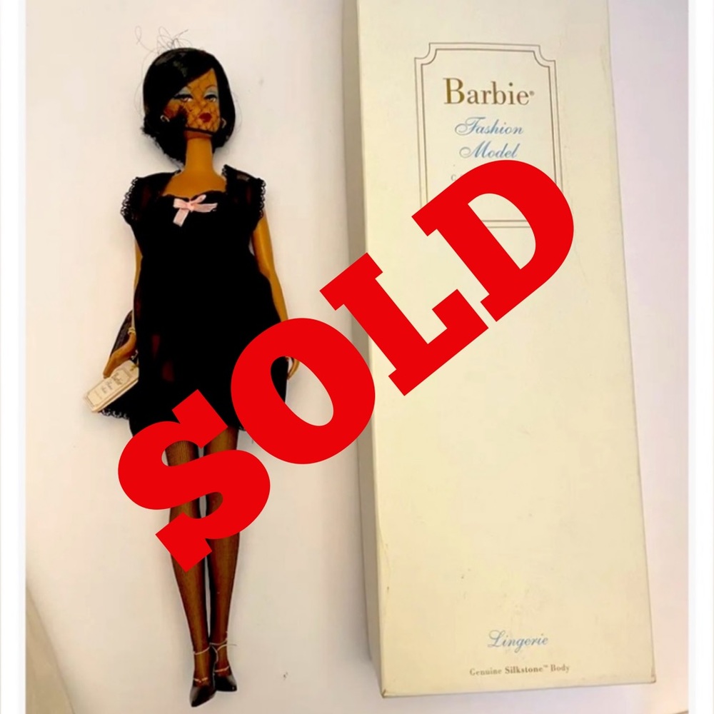 SOLD Barbie Fashion Model Collection 2002 Lingerie Silkstone #5 Barbie Doll